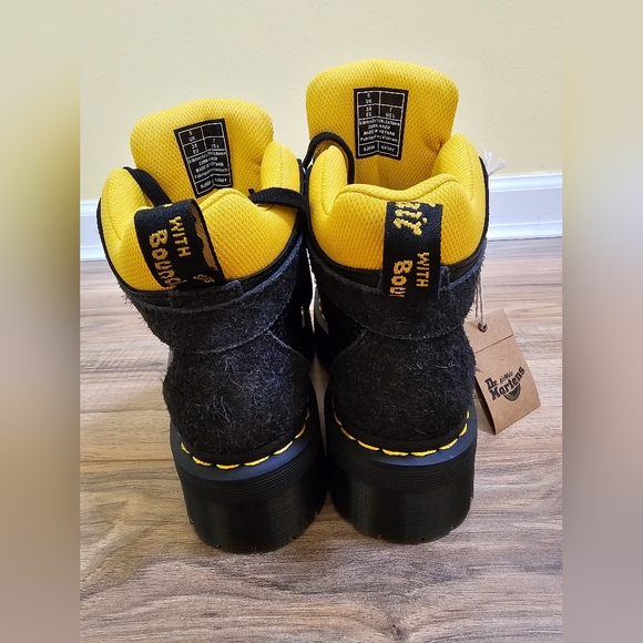 Dr. Martens ZUMA LEATHER & SUEDE HIKER STYLE BOOTS - Picture 5 of 11